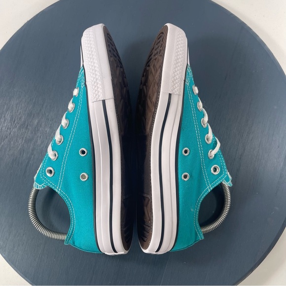 Converse All Star Chuck Taylor Teal Sneakers Women's Size 8 - Picture 5 of 8